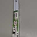 Spring Curtain Rod 33 to 56 Inch Adjustable White Curtain Rod No Drilling NonSlip Expandable Tension Rod for Window, Doorway, Closet, Door, Wardrobe, White