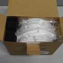 Cat/Pet Water Fountain Filters, 12 Pieces Set Pack of 8 Replacement Filter Fit for 81oz/2.4L, 3 Filtration System with 4 Pre-Filter Sponges