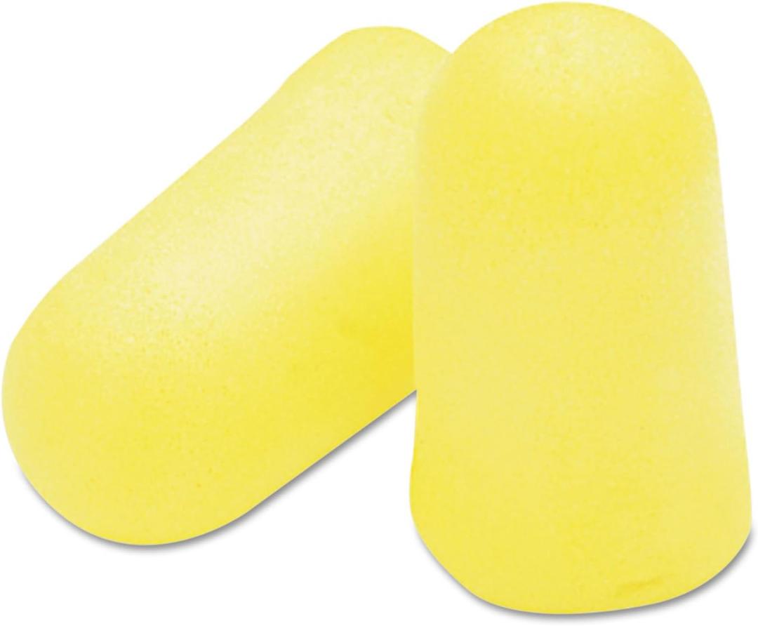 3M Ear Plugs, 200/Box, E-A-R TaperFit2 312-1219, Uncorded, Disposable, Foam, NRR 32, For Drilling, Grinding, Machining, Sawing, Sanding, Welding, 1 Pair/Poly Bag