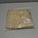Men's Stretch Cargo Shorts Relaxed Fit Drawstring Elastic Waist Outdoor Work Hiking Athletic Shorts with 5 Pockets (Khaki)