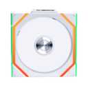 Lian Li UNI Fan SL Wireless (Reverse Blade) 120mm ARGB Fan - Single Pack - 2.4 GHz Wireless Signal for RGB & Fans Control - Daisy-Chain Design - Controller NOT Included & Required - White (12RSL1W1W)