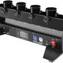 Professional Confetti Launcher Cannon Machine, Confetti Blower Machine Confetti Cannon DMX/Remote Control for Weddding Disco Show Club Stage Party