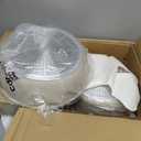 CAROTE 14 Pcs Pots and Pans Set Nonstick,Cookware Set Kitchen Cooking Set with Utensil and Pan Protectors (Cream White)