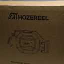 5/8" x 100 ft Heavy Duty Retractable Garden Hose Reel by HOZEREEL, Outdoor Garden Hose Reels - Self Retract Wall Mount Hose Reel Automatic Storage, Any Length Lock, 10 Pattern Nozzle