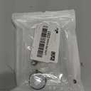 Marspark 10 Pack Keychain Card Holder Plastic Heavy Duty Badge Holder Vertical Clear ID Card Holder with Keyring, Rigid Fuel Card Protector with Thumb Slot Secure Credit Card Protector Case