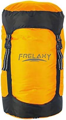 Frelaxy Compression Sack, 40% More Storage! 11L Compression Stuff Sack, Water-Resistant & Ultralight Sleeping Bag Stuff Sack - Space Saving Gear for Camping, Hiking