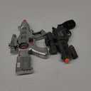 ArtCreativity LED Light Up Toy Gun Set - 2 Guns: 12.5 Assault Rifle & 9 Hand Pistol with Colorful Flashing LEDs & Sound, Super Ray Gun Blasters for Kids - Batteries Included