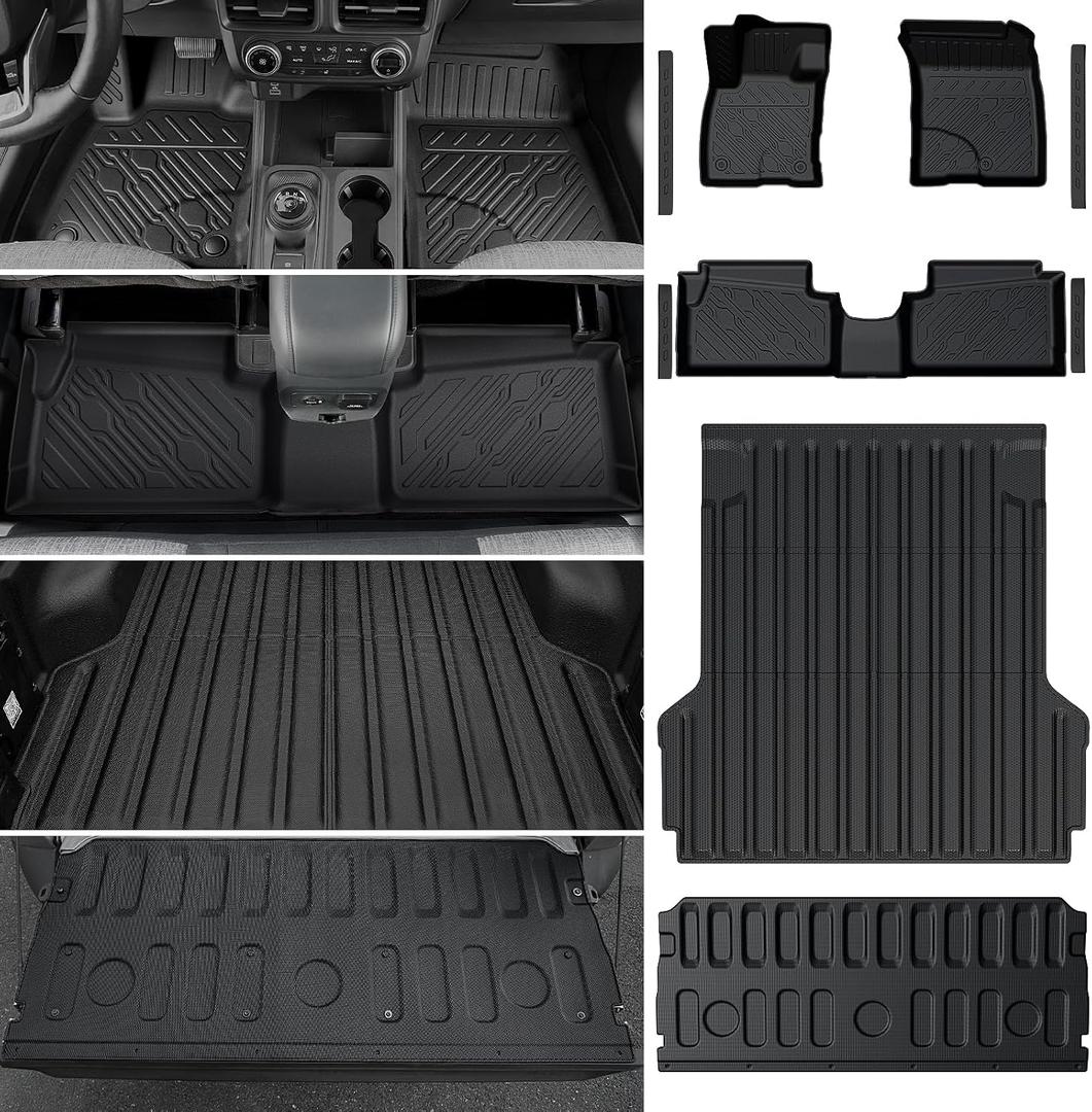Mabett Floor Mats Set for 2022-2026 Ford Maverick Hybrid Model Accessories