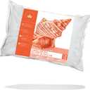 Canadian Down & Feather Co. 1 Pack Soft 625 Fill Power White Down Sleeping Pillow Standard Size - 500 Thread Count Shell 100% Cotton - Made in Canada