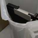 IRIS USA Dog Food Storage Container, 10 Pound, Airtight Seal and Buckle, Easy 1 Hand Opening Hinged Lid, Versatile, Space Saving Compact Size, Pearl/Black