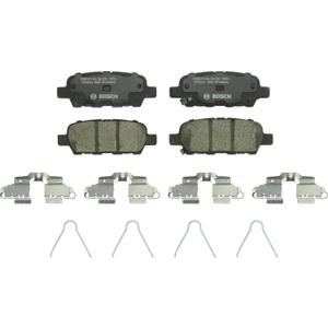 BOSCH BC1393 QuietCast Premium Ceramic Disc Brake Pad Set - Compatible with Select Infiniti EX35, FX35, G37, M37, M56, Q50, Q70, QX50, QX70; Nissan Altima, Juke, Leaf, Maxima, Sentra + More; REAR