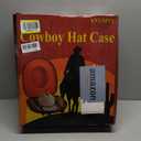 Hat Box for Travel-Crush Proof Hat Travel Case for Cowboy Hats Holder Storage Box Organizer Cap Carrier with Adjustable Carry Strap