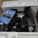 Nilight LED DRL Headlight Assembly Compatible with 2014 2015 2016 2017 2018 2019 2020 2021 Toyota Tundra Clean Lens Black Housing Amber Reflector Clear Lens Headlamps Replacement