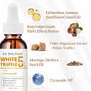 Luxury Hydrating Face Serum with White Truffle & Ceramide  Brightening, Nourishing & Plumping Serum for Glowing Skin  Infused with Shea Butter, Avocado Oil & Botanical Extracts