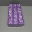 Evercomb Curl Defining Brush for Curly Hair - Detangling & Styling with Lightweight Ergonomic Nylon Bristles, Enhance Curls, Reduce Frizz/Breakage for Women (4PcsPurple) Pack of 3