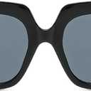 Fashion Oversized Women Square Sunglasses Vintage Leopard Brown Shades UV400 Trendy Men Black Sun Glasses N45