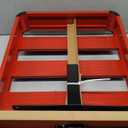 Rockland Aluminum Hitch Cargo Carrier 500 Lbs. Capacity, 49” x 22.5” x 4”, Trailer Hitch Mount for RV's, Trucks, SUV's, Vans, Cars with 2" Hitch Receiver (Red)