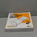 Famhap Spice Drawer Organizer, 48PCS Interlocking Expandable Seasoning Rack Tray Insert for Kitchen Drawers, Spice Rack Drawer for Spice Jars (Black)