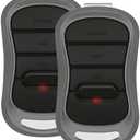 2-Pack Replacement for Genie Garage Door Opener Remote, G3T-R G3T-A G3T-BX, Auto-Seek Easy to Pair, Rolling Code & FCC Certified, 3-Year Warranty
