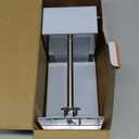 Spiral Potato Cutter french fry cutter Manual Stainless Steel Twisted Potato Slicer Cutter curly fries Cucumbers Carrots DIY BBQ Slicer with Reusable Stick