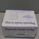 U-100 1cc 30g 5/16 In (8mm) Syringe with Needle, Individually Wrapped, Pack of 100