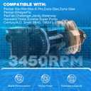 B2840 2.5HP Pool Pump Motor 56Y Frame 3450RPM -Compatible with A.O. Smith, Pentair Sta-Rite, Century, Hayward Swimming Pool Pump Motors
