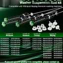 W11130362 WTW5000DW1 WTW5000DW2 WTW5000DW3 MVWX655DW1 MVWC565FW2 MVWC565FW1 Washer Suspension Rod Kit for Whirlpool Maytag Kenmore Washing Machine - Replace W10594080 W10748956 W10735786
