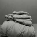 CozyLux California King Comforter Set Light Grey - 7 Pieces Cal King Pintuck Bed in A Bag Gift for Family, Pinch Pleat Bedding Sets with All Season Comforter, Sheets, Pillowcases & Shams