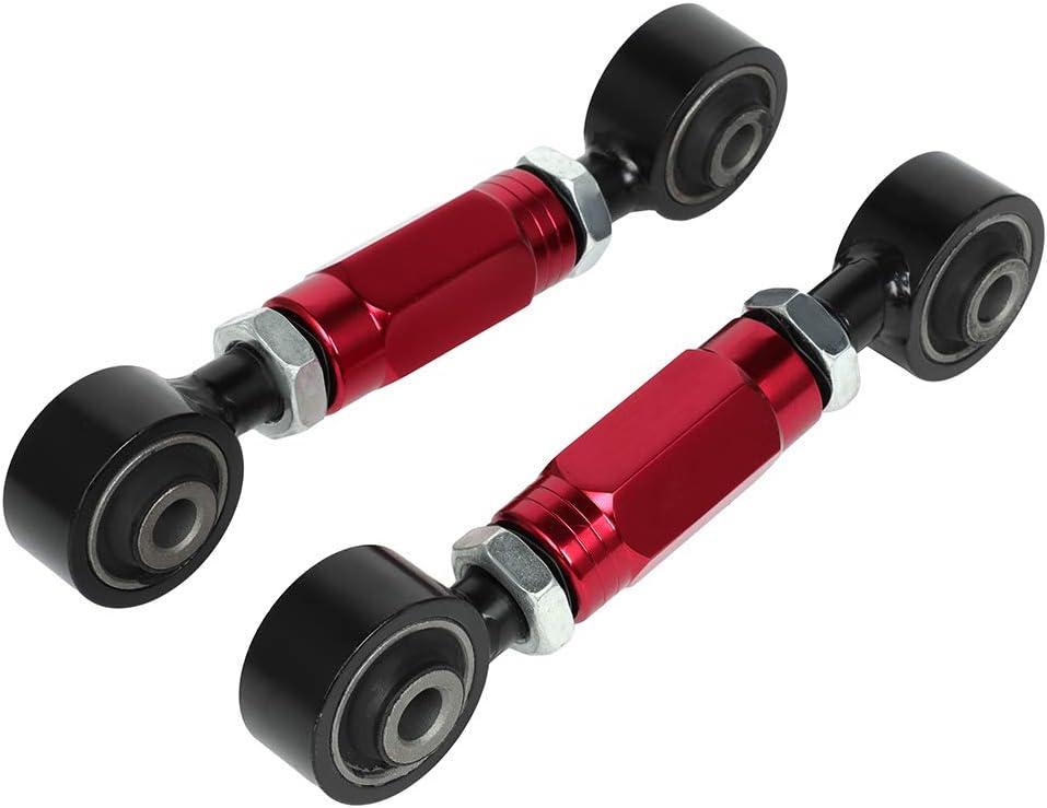 SCITOO Camber Arm Rear Lower Adjustable Suspension Kit Fit for 1990-2001 for Acura Integra, 1988-2000 for Civic, 1993-1997 for Civic del Sol, 1997-2001 for CR-V, 88-91 for CRX