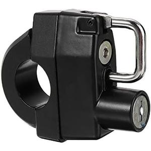 7/8" 1" Universal Motorcycle Parts Helmet Lock Anti-Theft Security Aluminum Alloy Locks with 2 Keys for Harley Davidson Sportster XL 883 1200