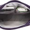 Travelon Anti-Theft Classic Essential Messenger Bag, Purple