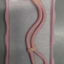 3 In 1 Magnetic for iPhone 17 Pro Max Case, Cute Wavy [Full Camera Protection] [Fit for MagSafe] 1X Screen Protector + 1X Wrist Strap, Trendy Women Girly Case for iPhone 17 ProMax 6.9", Peach Pink