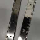 2Pack Piano Hinge 48 Inch x 2 Inch Wide Stainless Steel Piano Hinge 0.047'' Thick Continuous Hinges for Heavy Duty Cabinet, Door, Toolbox, Woodworking, Furniture, Silver