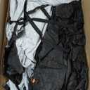 Kayme Truck Cover Custom Fit GMC Sierra(2002-2025) Double/Extended/Crew Cab SB. Full Exterior Heavy Duty Outdoor Pickup Truck Car Cover Waterproof All Weather.Car Tarp for Wind Sun Dust Protection. (PE-Black)