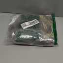 Yan Dream Long Curly Wizard Beard Men Full Fake Beard and Handlebar Mustache Cosplay Costume Facial Hair (Gray)