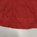 48 Inch Dark Red Knitted Christmas Maroon Tree Skirt