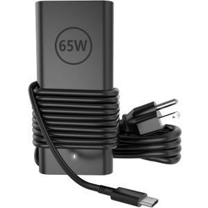 New Slim 65W USB Type C Laptop Charger Compatible with Dell 13 14 16 Pro Plus, Latitude 5420 5430 5450 5440 5520 5530 5540 5550 7420 7440 7450 Power Cord, Inspiron 14 16 2in1 Computer AC Adapter