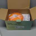 Mushroom Lamp Table Lamp for Night Stands,Mid Century Modern Desk Lamps for Bedroom, Vintage Dimmable Bedside Small Lamps, Cute Cool Home Room Aesthetic Decor for Living Room (Orange)