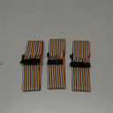 120pcs 40cm Dupont Wire Male to Female Breadboard Jumper Wires 15.7 inch 1pin-1pin 2.54mm Connector for DIY Arduino Raspberry PI 10 15 20 30 40 50 100cm Optional Multicolored Ribbon Cables