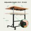 ALL4JIG 1500 Pieces Puzzle Table with Legs and Wheels,24.92"33.58" Wooden Jigsaw Puzzle Table with 4 Drawers & Cover, Upgraded Stability & Optimized Lightweight Design, Puzzles for Adults, Medium-1500pcs