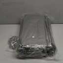 Chumia 20 Pack Dust Bags for Handbags Clear Handbag Storage Organizer, 3 Sizes Purse Storage Organizer for Closets Dust Cover Purse Protector Bag with Zipper and Handles with 25 Pcs S Hooks(Grey)