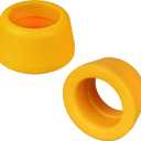 2-1/2" Planer Vacuum Hose Adapter Replacement for DeWalt DW735 DW735X Planer, Fits for Dewalt 13 inch Planer stand Parts (Yellow 2)