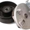 88/110mm*4 Stud Front Brake Drum Wheel Hub with Left/Right Pads Cover Fit for 110cc 125cc Electric ATV Go Kart UTV(1 Pcs Hub-110mm)