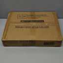 Double Rods Clothes Rack, Rolling Clothing Rack for Hanging Clothes Portable Wardrobe Rack, Metal Garment Rack Sturdy Coat Rack for Bedroom Laundry Living Room, Black