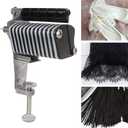 Leather Desk Lace Cutter, Iron Manual Feed Top Strip Belt Cutter, with Multiple Belt Cutters and 5 Blades, for Fringe Braiding Strip Belts Lace