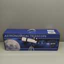 Telescope 80mm Aperture 600mm - Astronomical Portable Refracting Telescope Fully Multi-coated High Transmission Coatings AZ Mount with Tripod Phone Adapter, Wireless Control, Carrying Bag. Easy Set Up (80600White)