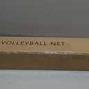 Professional Volleyball Net Heavy Duty Replacement Net - 32x3 FT - Steel Cable & Reinforced Dowels, 4" Square Mesh - for Outdoor Indoor, Backyard, Beach, Court, Pool, Park, School, Drills