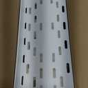 SPACELEAD Slim Storage Cart 3 Tier, Bathroom Organizer Rolling Utility, Mobile Shelving Unit Slide Out for Office, Kitchen, Laundry Room & Narrow Places, White