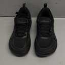 Women's Orthopedic Diabetic Extra Wide Walking Shoes: Plantar Fasciitis Supportive Flat Feet Sport Tennis Shoes, Comfortable Arch Support Foot Pain Relief Outdoor Hiking Trail Sneakers Black Size 7.5