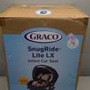 Graco SnugRide Lite LX Infant Car Seat, Lightweight Rear-Facing Seat for Babies 430 lb, 4-Position Adjustable Base, LATCH Installation & ProtectPlus Engineered, Studio